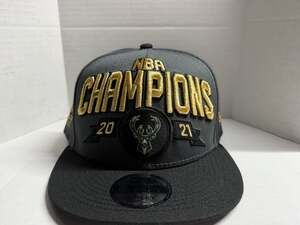 Milwaukee Bucks New Era 9FIFTY Champions Locker Room Cap,